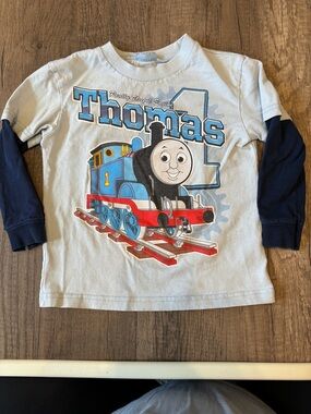 Vintage 2000s Y2K Thomas The Train Shirt Top PLAY 3/4T